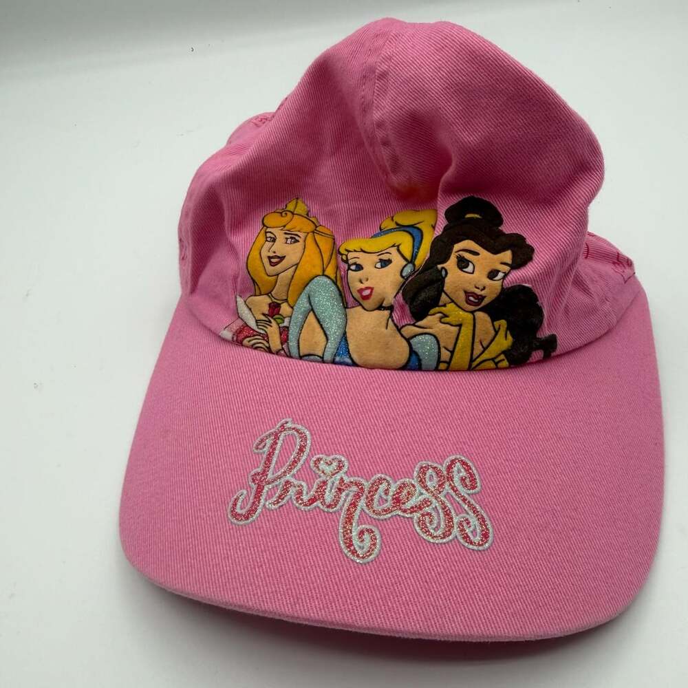 Walt Disney World Kids Disney Princess Baseball Cap Size 3 Pink Aurora